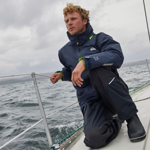 2026 Gill Da Uomo OS3 Coastal Sailing Jacket OS33J - Dark Navy